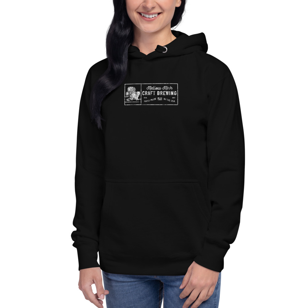 MM Premium Pocket Hoodie Mink Barrels Mellow Mink Brewing